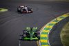 Valtteri Bottas, Kick Sauber F1 Team  C44, leads Kevin Magnussen, Haas VF-24; 2024 Australian Grand Prix, Formula One World Championship